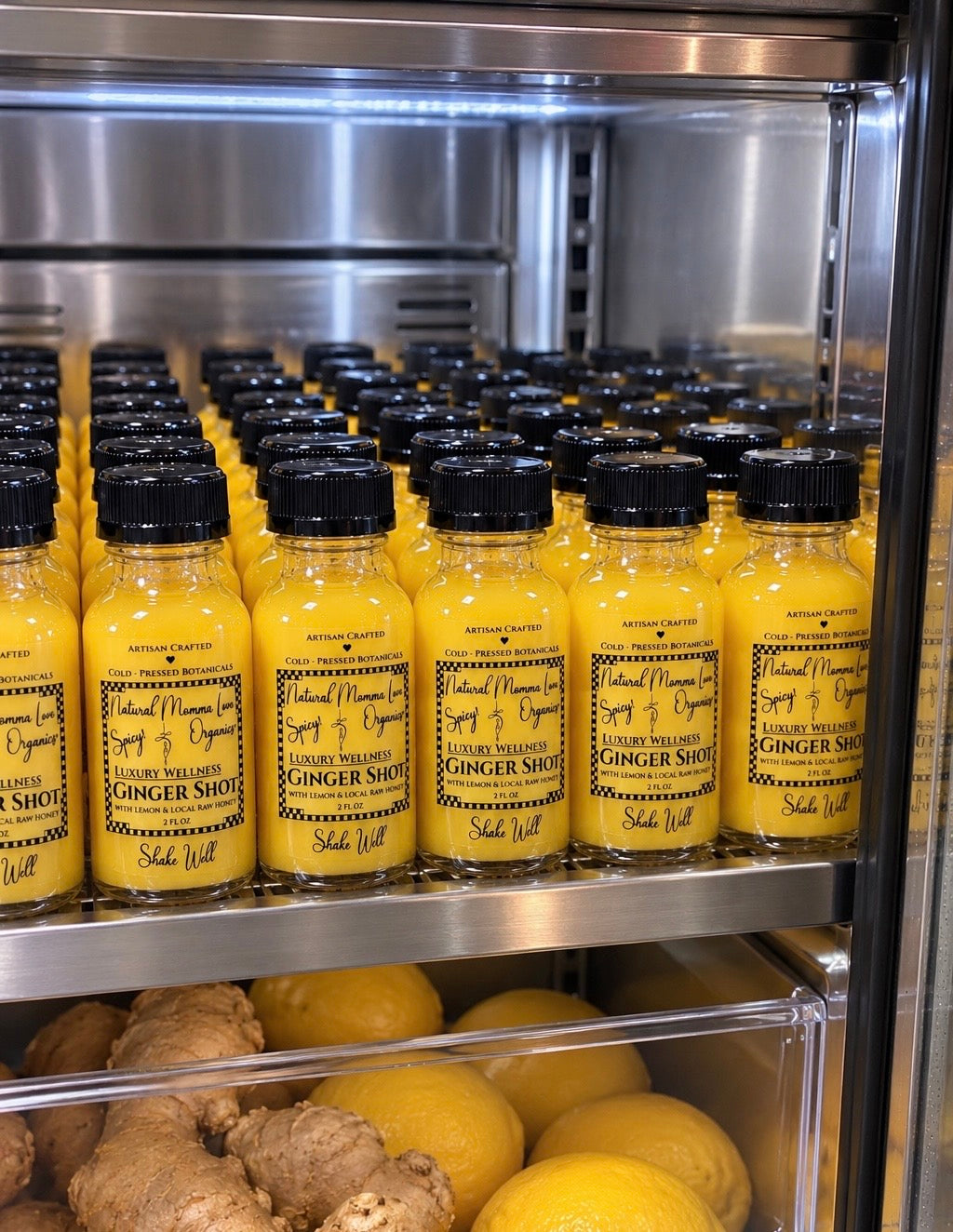 Bulk Order 130 Immune Support Organic Ginger Shot Singles