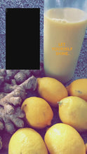 Load and play video in Gallery viewer, Organic Ginger Shot Family Size 750ml / 25oz