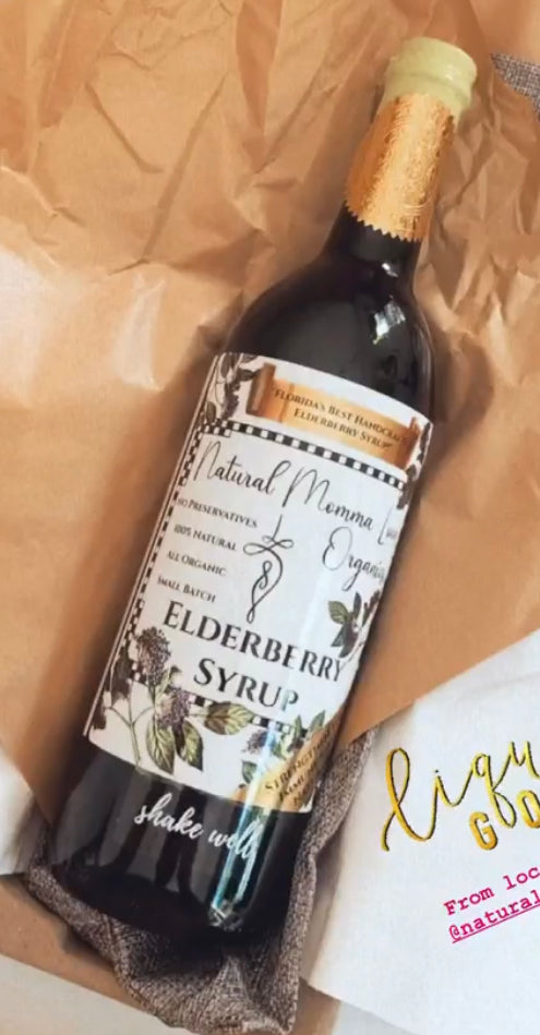 Organic Elderberry Syrup
