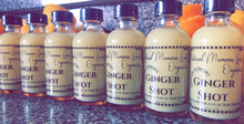 Load image into Gallery viewer, Weekly Supply Immune Support Organic Ginger Shot Singles, 7 (2oz) Bottles