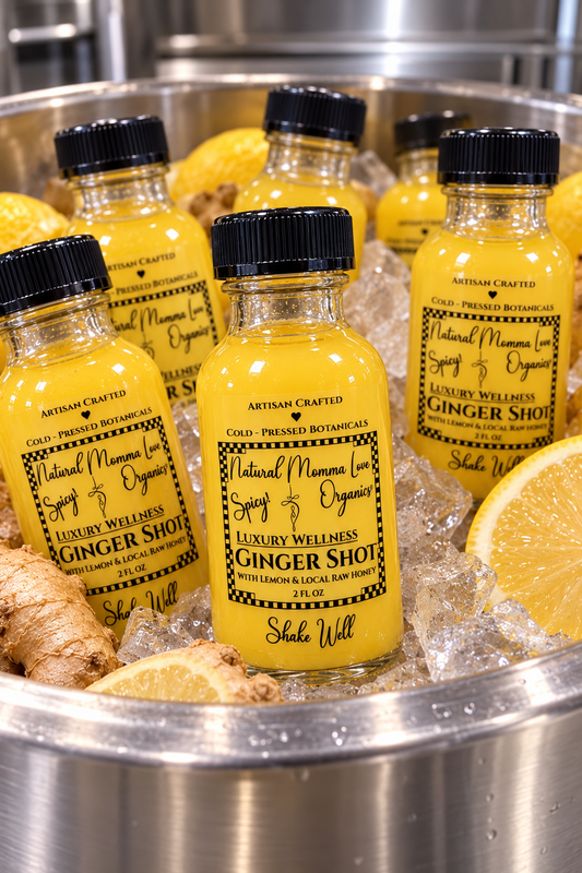 Organic Ginger Shot Singles 2 fl oz