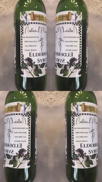 Organic Elderberry Syrup