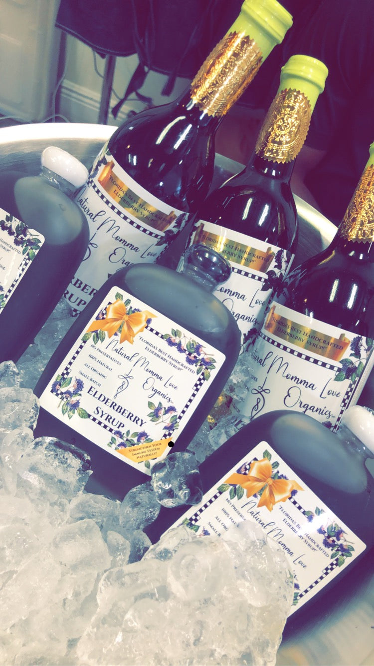 Organic Elderberry Syrup