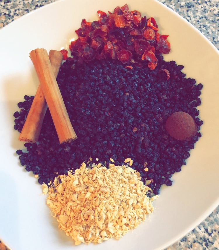 Organic Elderberry Syrup